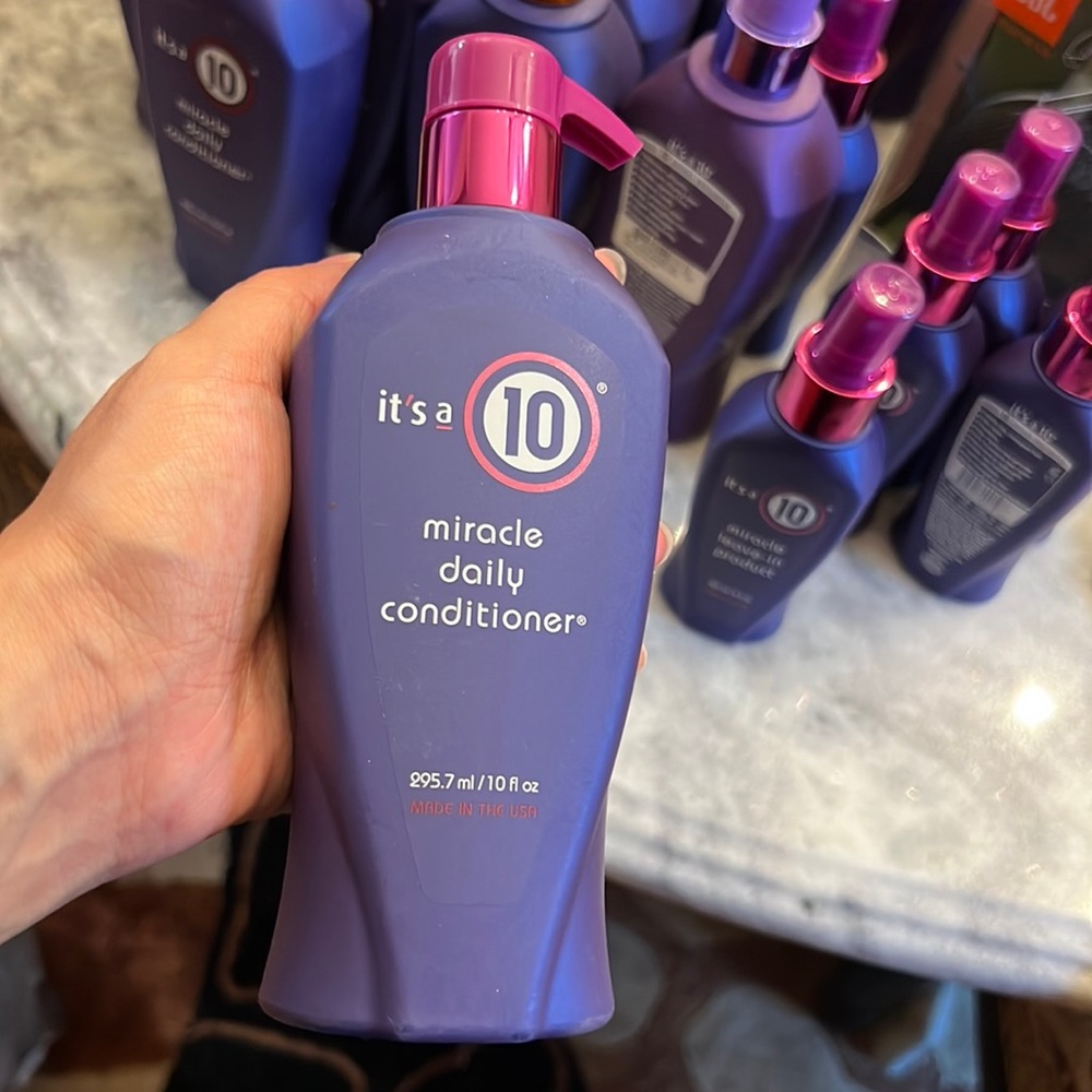It’s a 10 miracle leave in conditioner